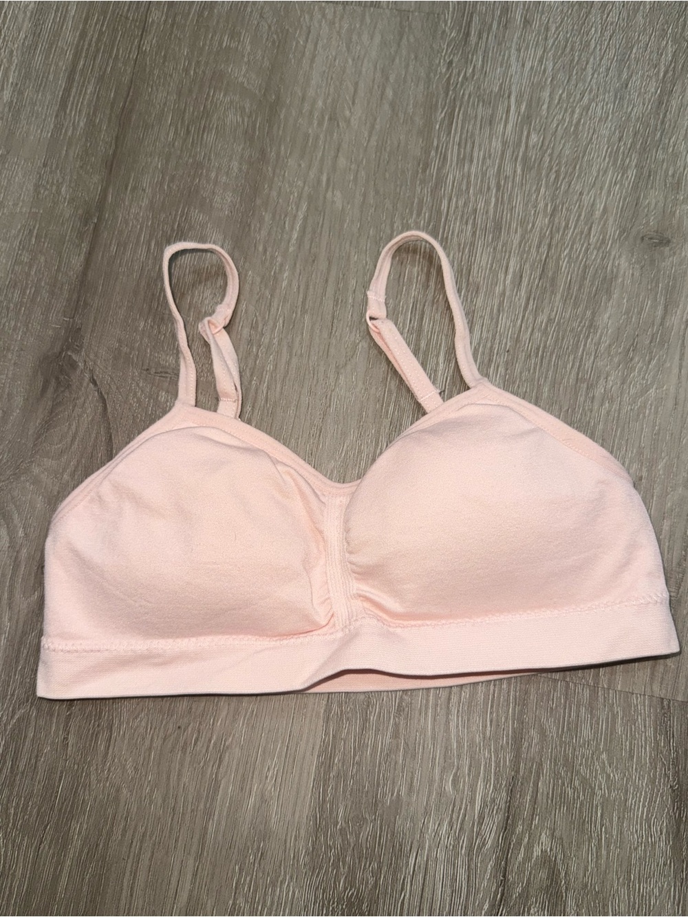 Maidenform Light Pink Girls' Wireless Bralette